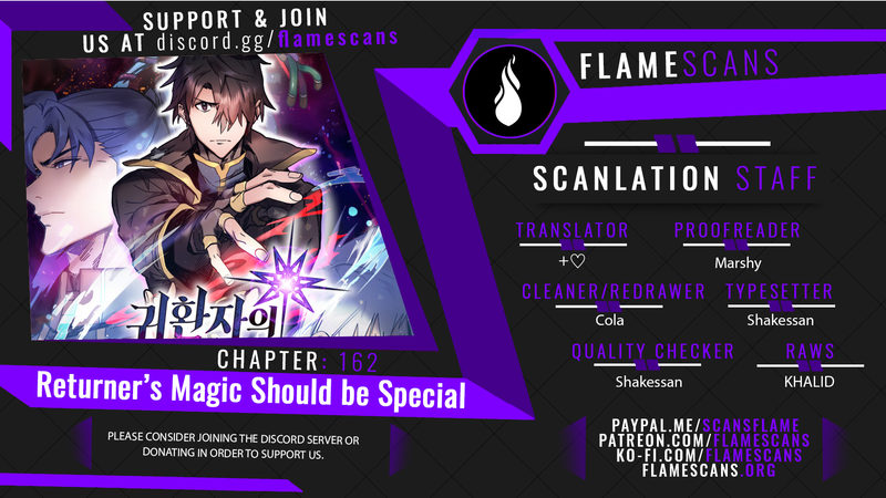 A Returner's Magic Should Be Special Chapter 162 - Page 1