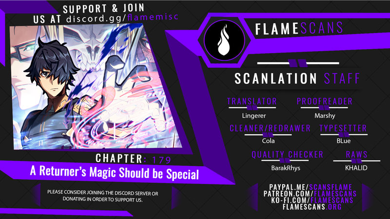 A Returner's Magic Should Be Special Chapter 179 - Page 1
