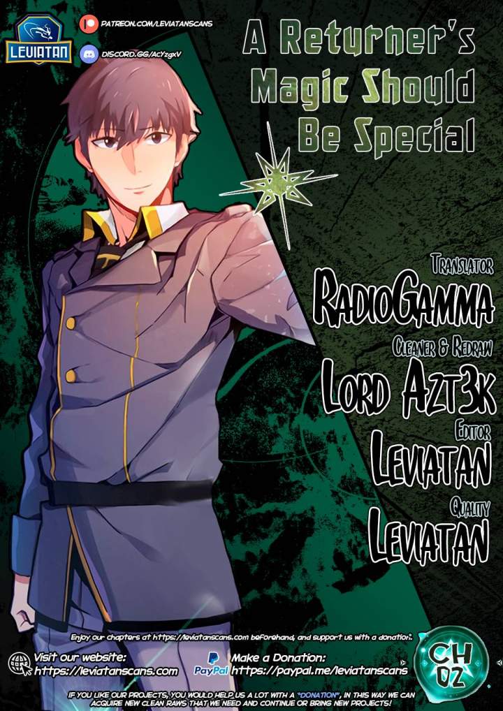 A Returner's Magic Should Be Special Chapter 2 - Page 1