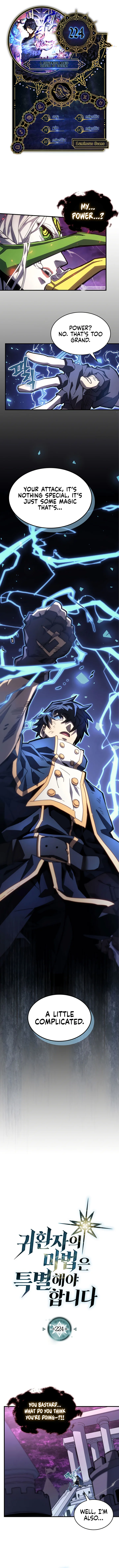 A Returner's Magic Should Be Special Chapter 224 - Page 1