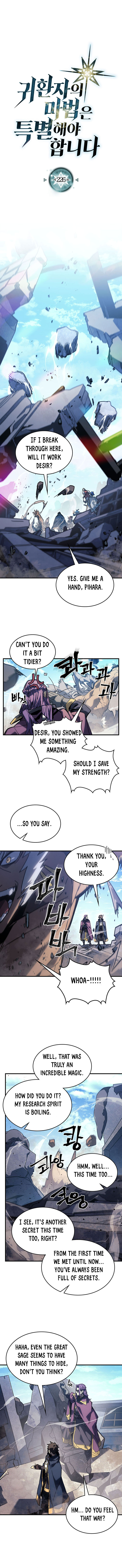 A Returner's Magic Should Be Special Chapter 226 - Page 1
