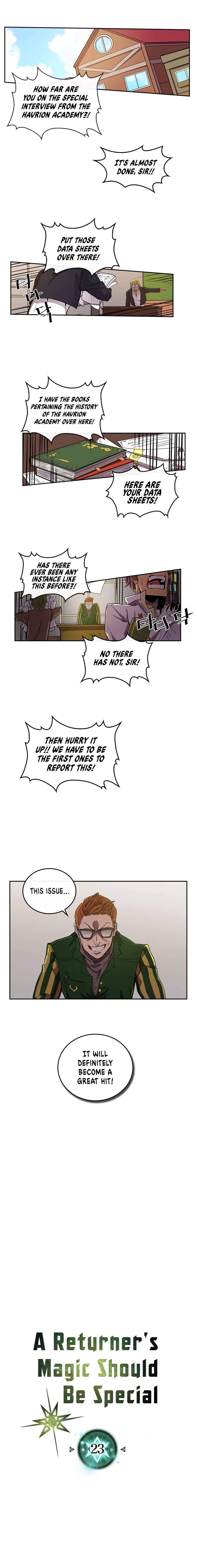 A Returner's Magic Should Be Special Chapter 23 - Page 2