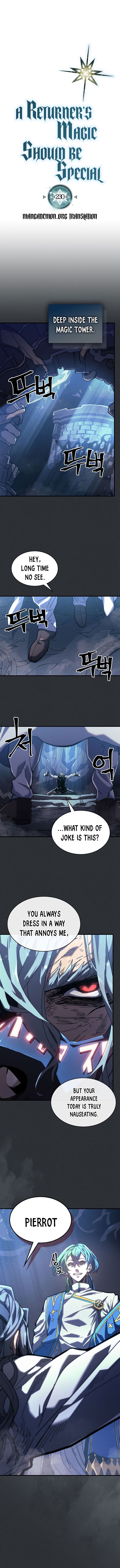 A Returner's Magic Should Be Special Chapter 230 - Page 1