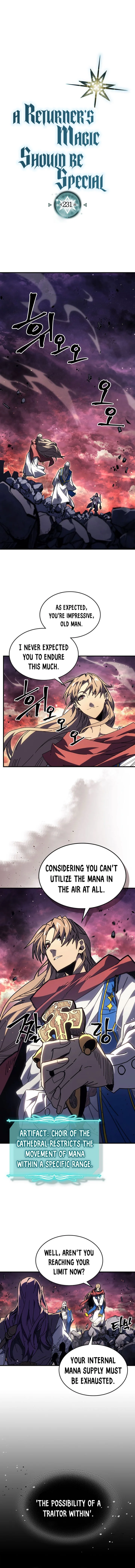 A Returner's Magic Should Be Special Chapter 231 - Page 1