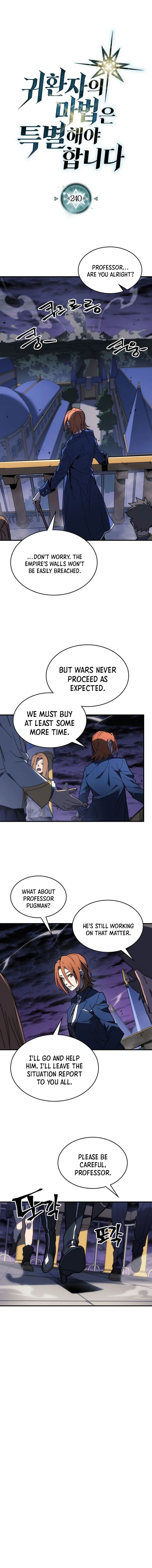 A Returner's Magic Should Be Special Chapter 240 - Page 0