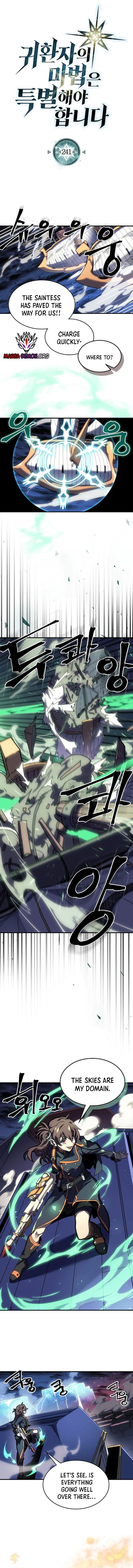 A Returner's Magic Should Be Special Chapter 241 - Page 0