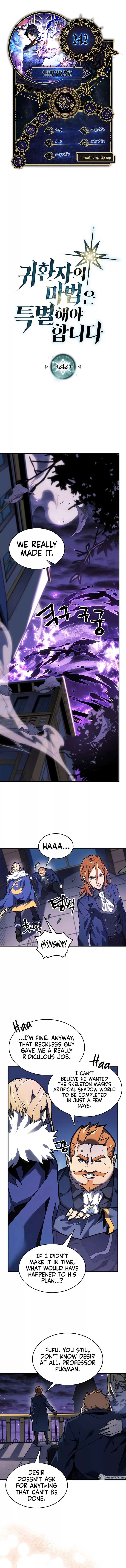 A Returner's Magic Should Be Special Chapter 242 - Page 1