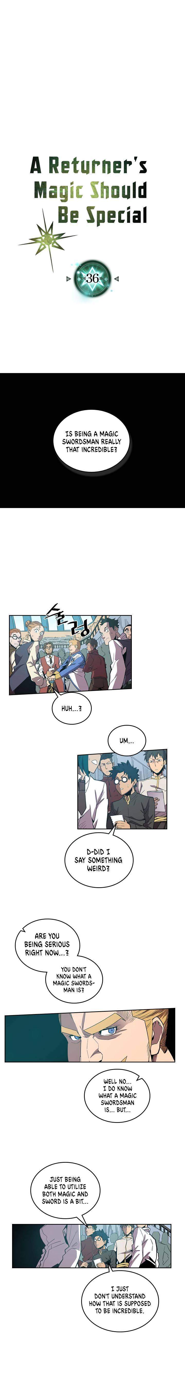 A Returner's Magic Should Be Special Chapter 36 - Page 1