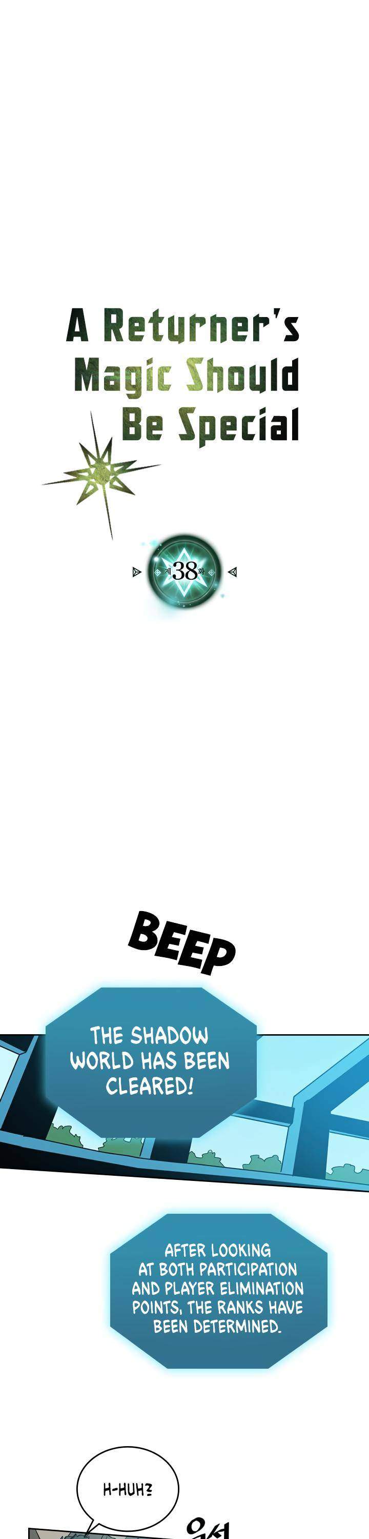 A Returner's Magic Should Be Special Chapter 38 - Page 1