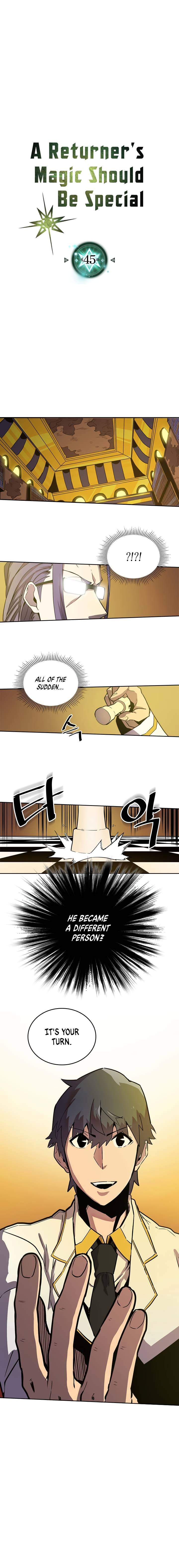 A Returner's Magic Should Be Special Chapter 45 - Page 2