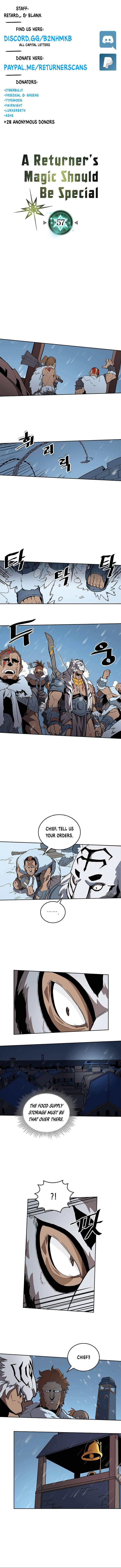 A Returner's Magic Should Be Special Chapter 57 - Page 1