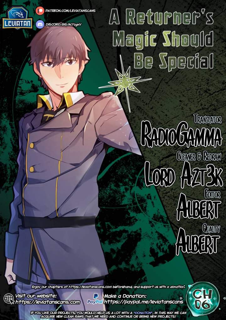 A Returner's Magic Should Be Special Chapter 6 - Page 1
