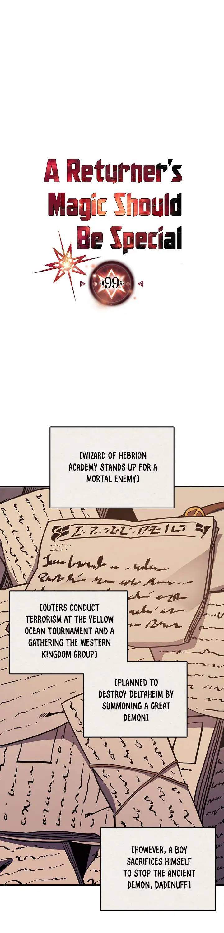 A Returner's Magic Should Be Special Chapter 99 - Page 2