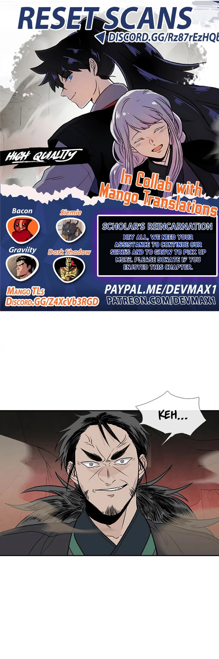 The Scholar's Reincarnation Chapter 152 - Page 1