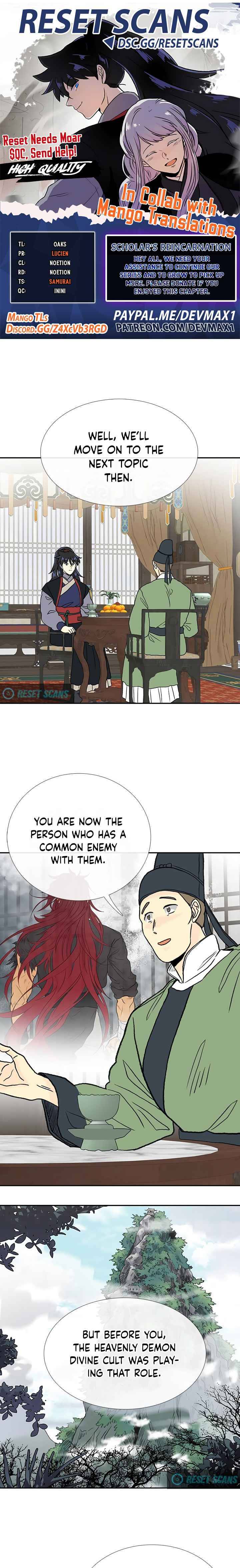 The Scholar's Reincarnation Chapter 168 - Page 1