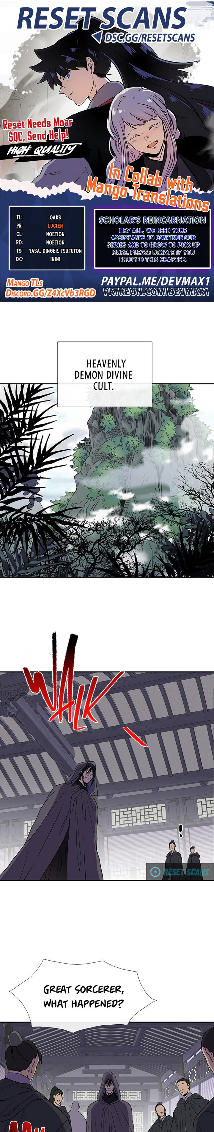 The Scholar's Reincarnation Chapter 170 - Page 1