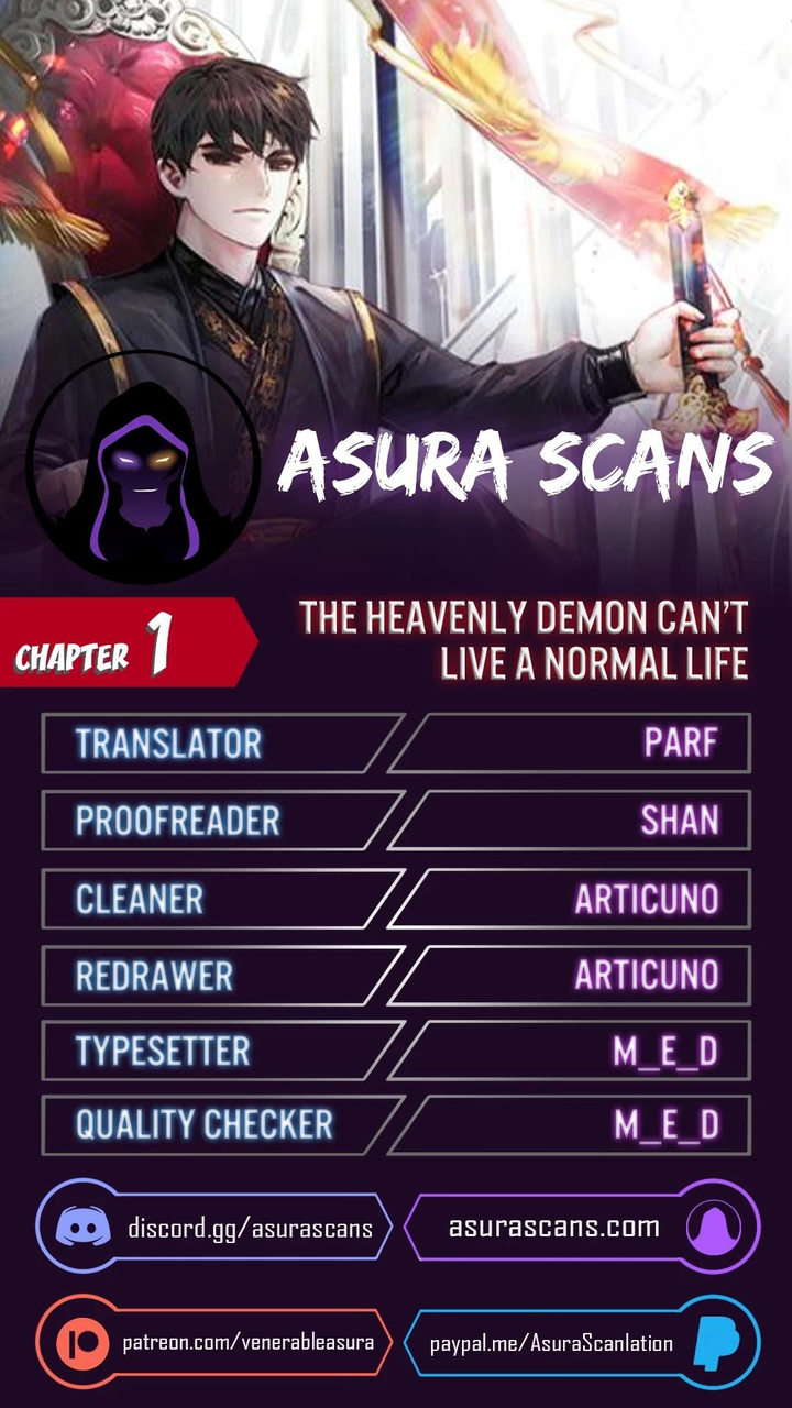 The Heavenly Demon Can't Live a Normal Life Chapter 1 - Page 1