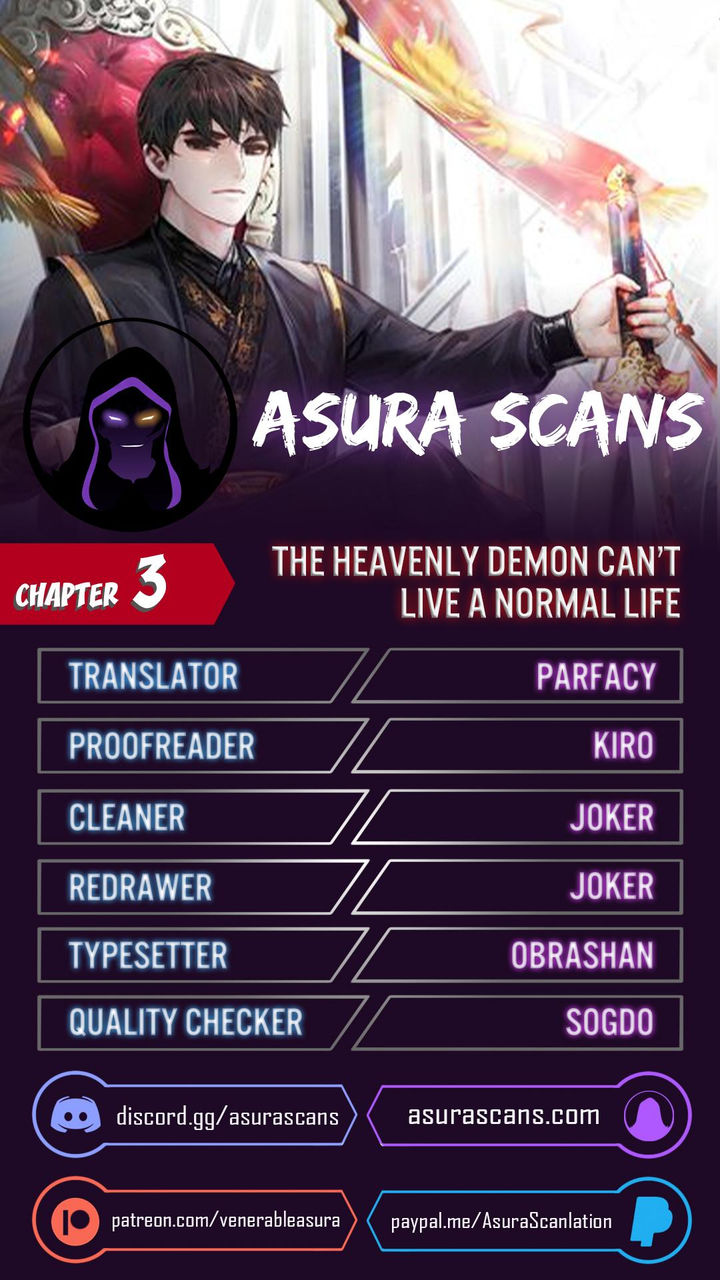 The Heavenly Demon Can't Live a Normal Life Chapter 3 - Page 1