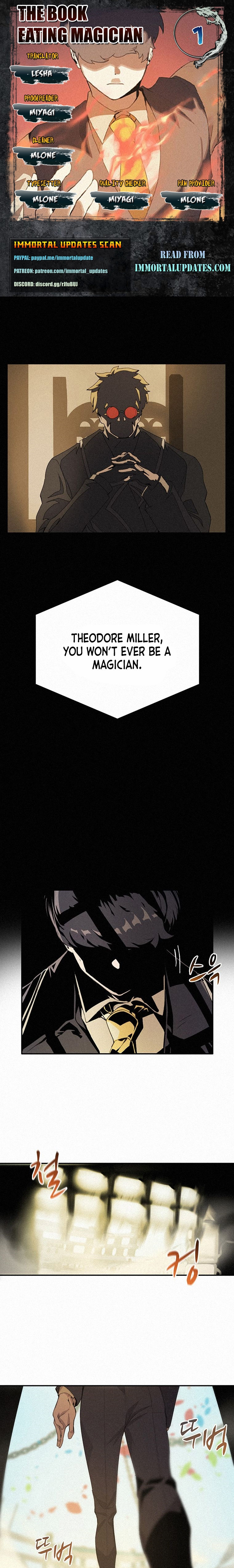 The Book Eating Magician Chapter 1 - Page 1