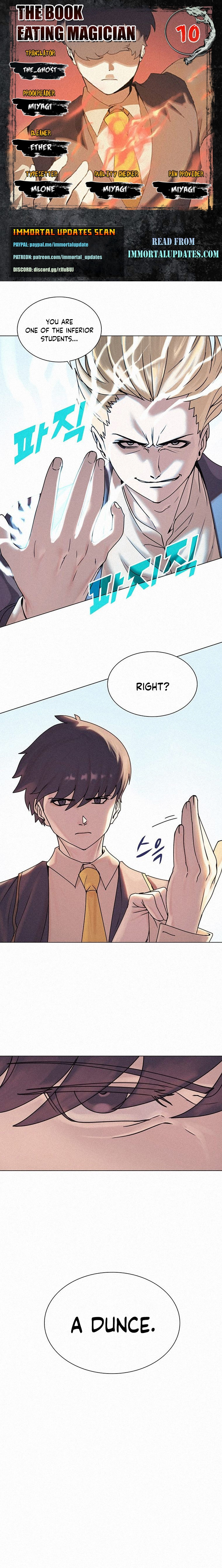 The Book Eating Magician Chapter 10 - Page 1