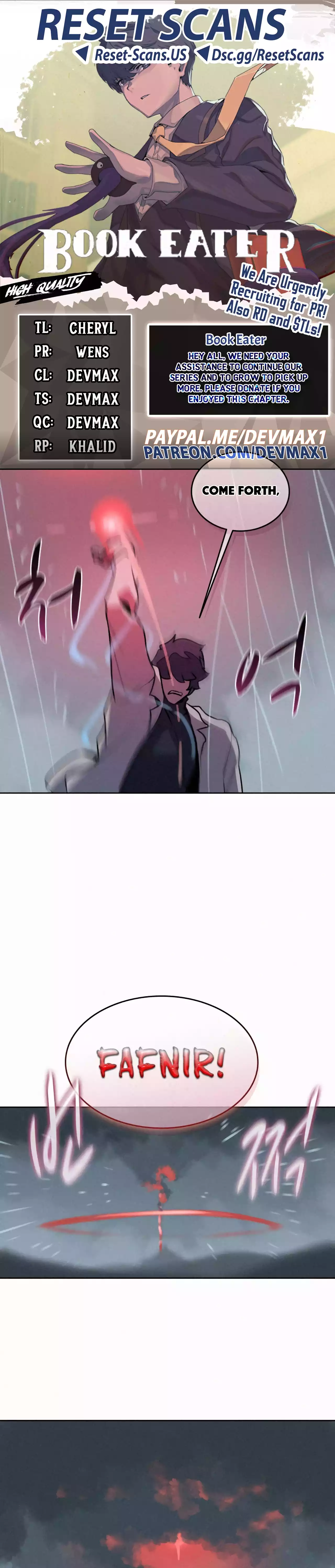 The Book Eating Magician Chapter 112 - Page 1