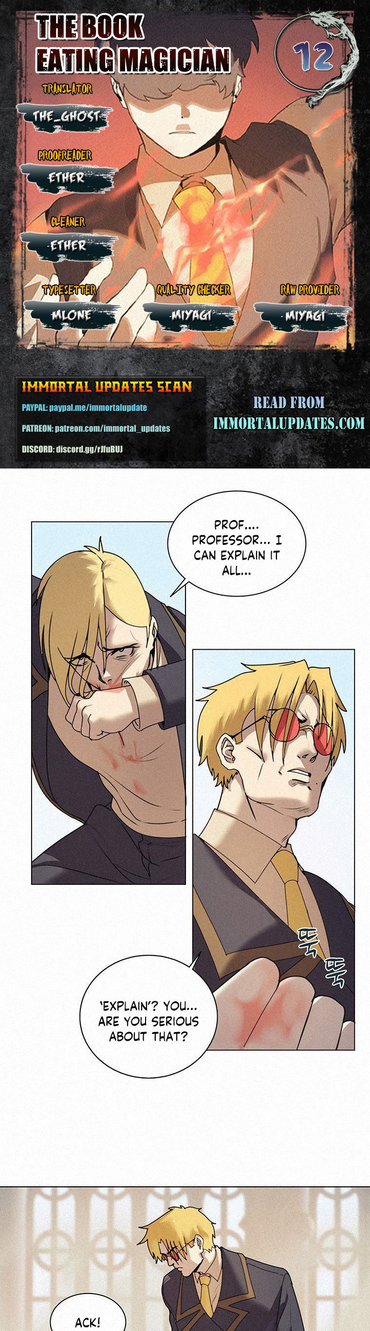 The Book Eating Magician Chapter 12 - Page 1