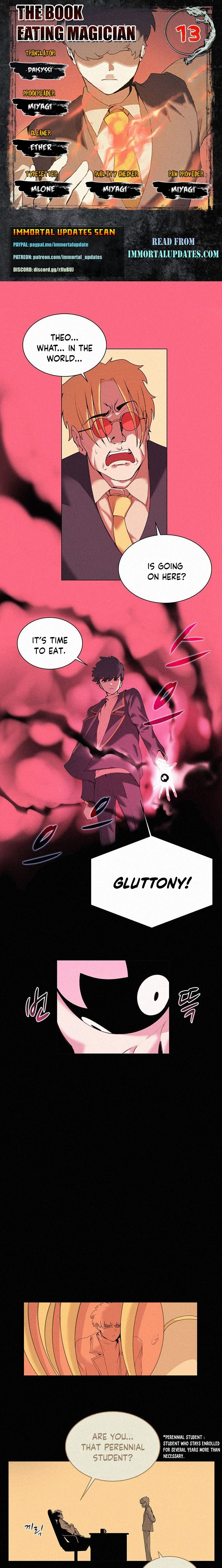 The Book Eating Magician Chapter 13 - Page 1