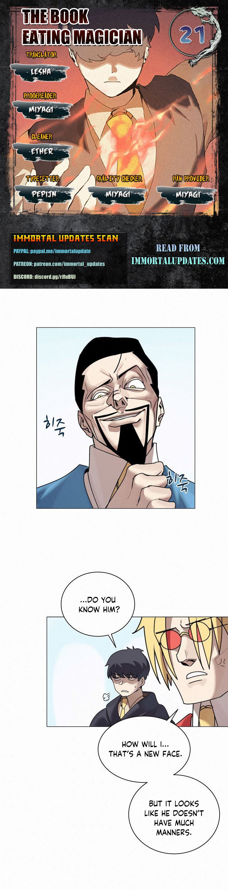 The Book Eating Magician Chapter 21 - Page 1
