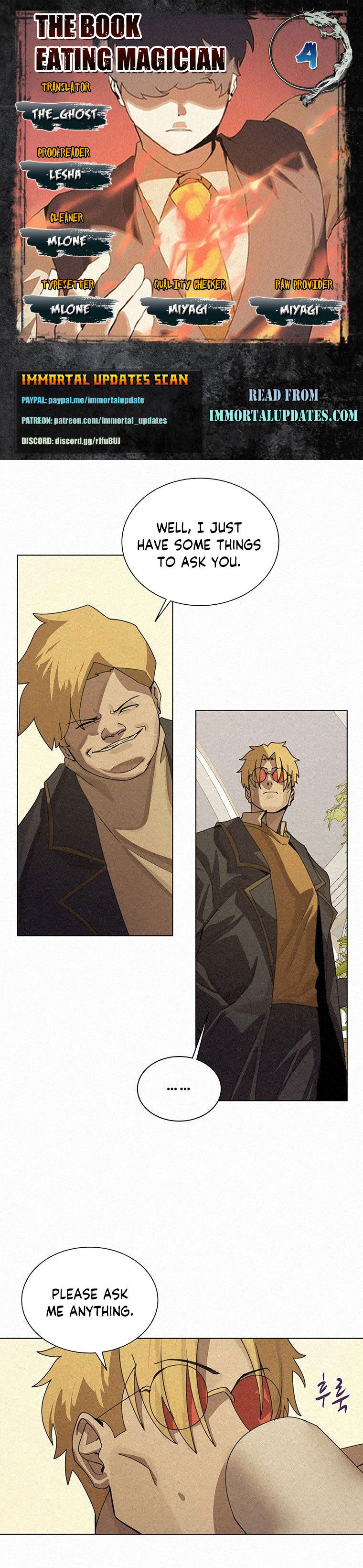 The Book Eating Magician Chapter 4 - Page 1