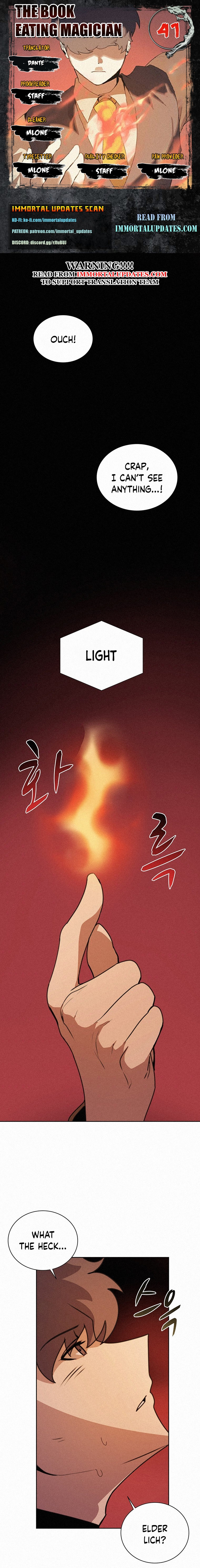 The Book Eating Magician Chapter 41 - Page 1