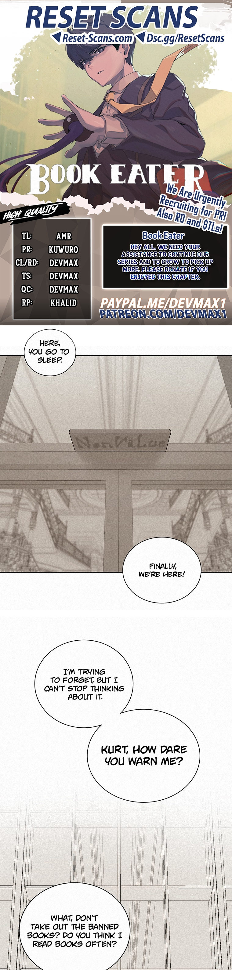 The Book Eating Magician Chapter 46 - Page 1
