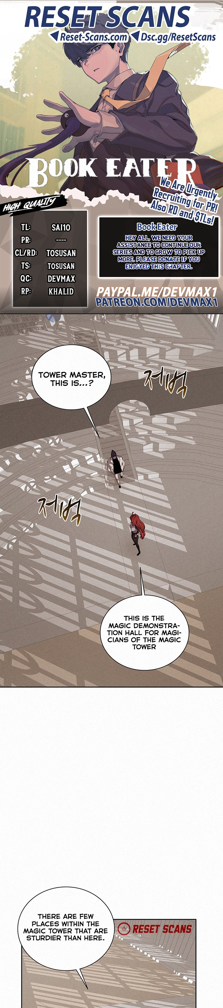 The Book Eating Magician Chapter 48 - Page 1