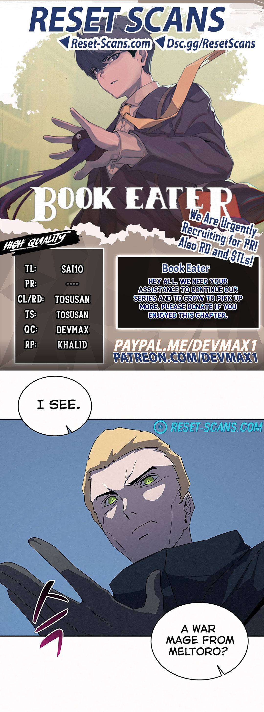 The Book Eating Magician Chapter 52 - Page 1