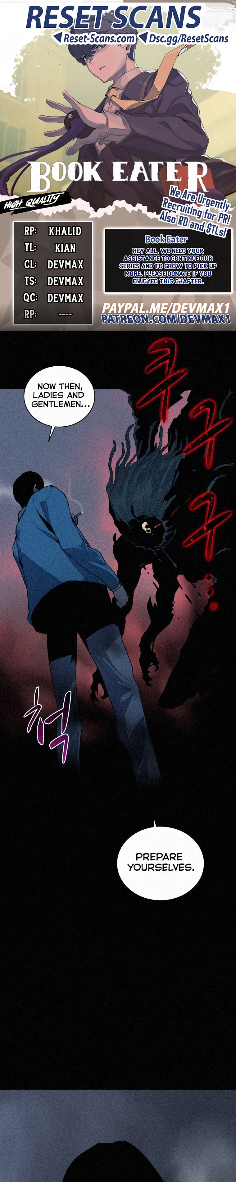 The Book Eating Magician Chapter 59 - Page 1