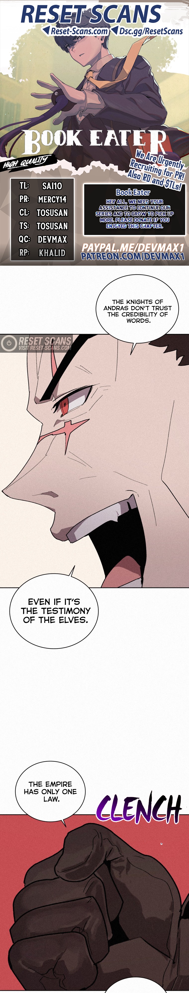 The Book Eating Magician Chapter 67 - Page 1