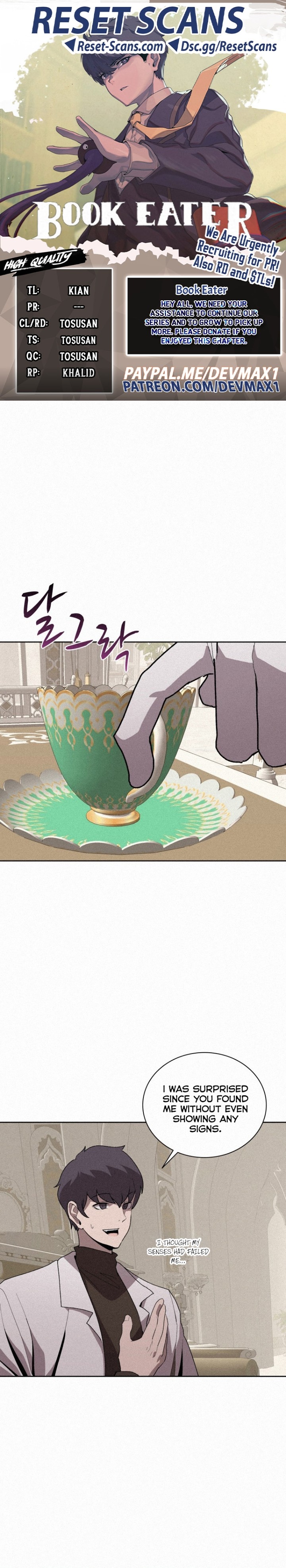 The Book Eating Magician Chapter 74 - Page 1