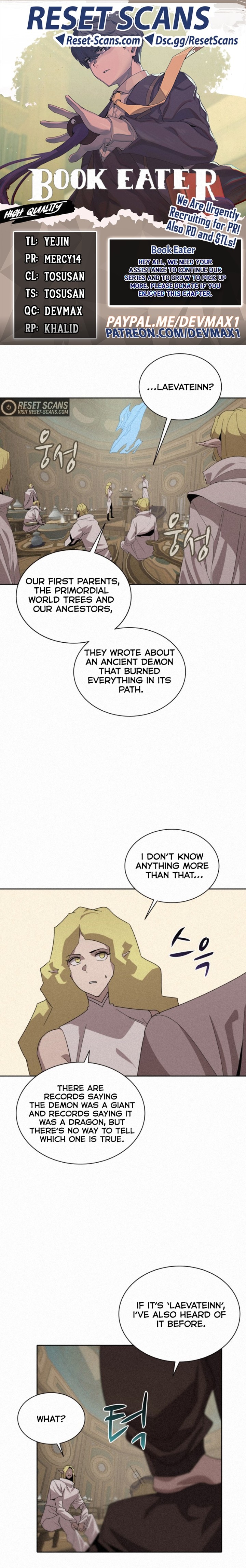 The Book Eating Magician Chapter 80 - Page 1