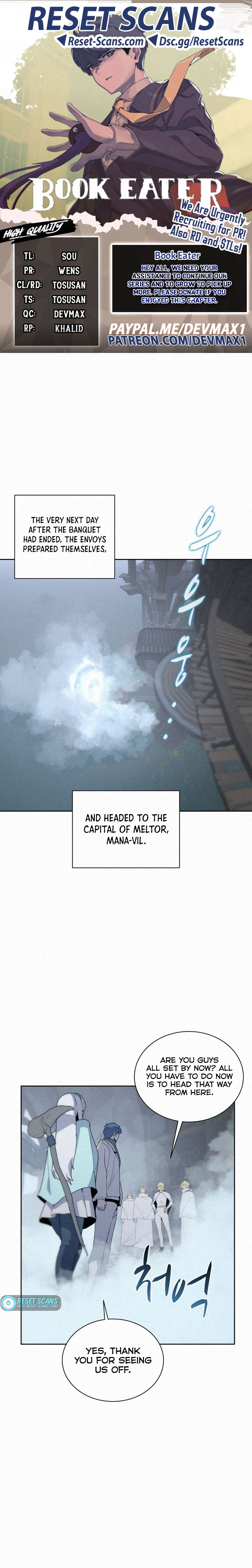The Book Eating Magician Chapter 87 - Page 1
