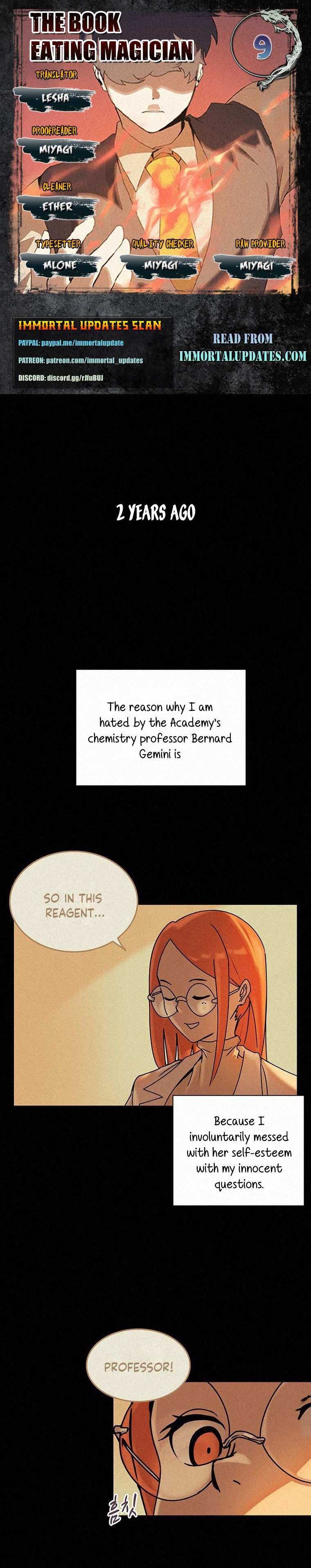 The Book Eating Magician Chapter 9 - Page 1
