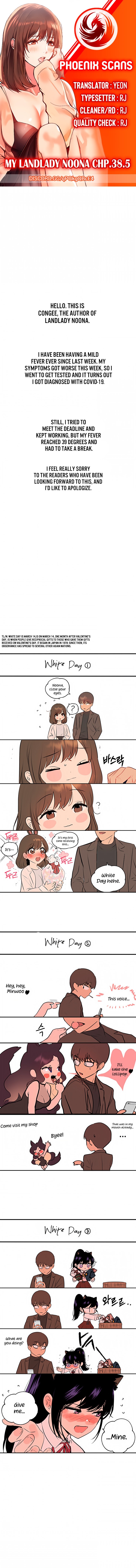 My Landlady Noona Chapter 38.5 - Page 1