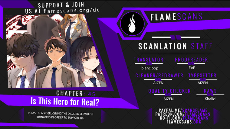 Is this Hero for Real? Chapter 45 - Page 1