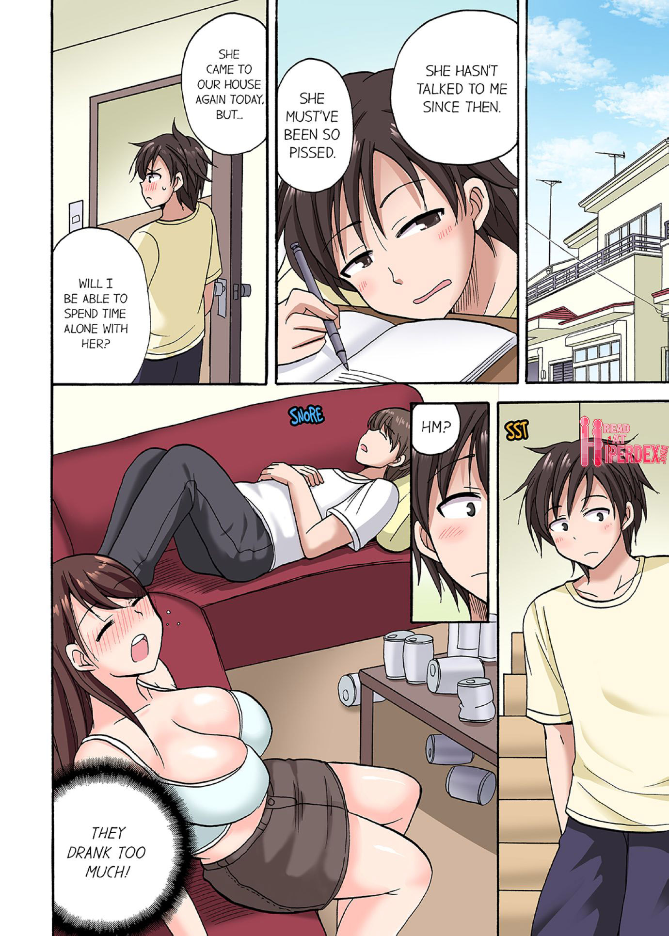 You Said Just the Tip… I Asked My Brother’s Girlfriend to Have Sex With Me Without a Condom!! Chapter 16 - Page 8