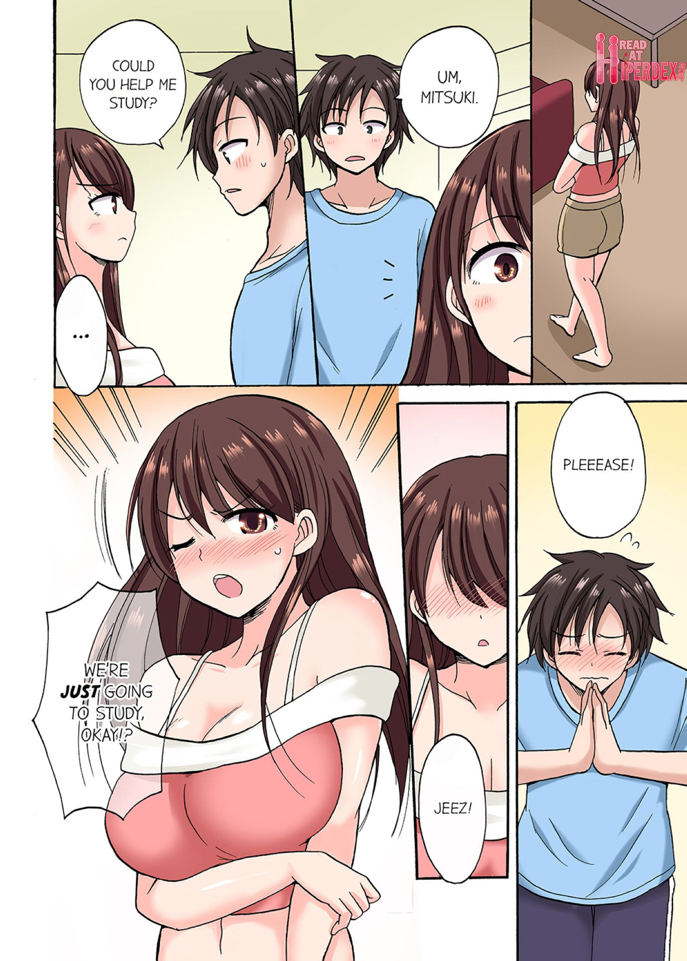 You Said Just the Tip… I Asked My Brother’s Girlfriend to Have Sex With Me Without a Condom!! Chapter 18 - Page 8