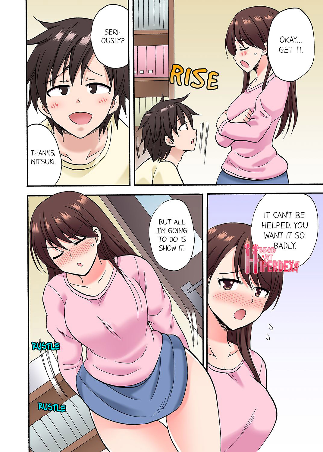 You Said Just the Tip… I Asked My Brother’s Girlfriend to Have Sex With Me Without a Condom!! Chapter 43 - Page 8