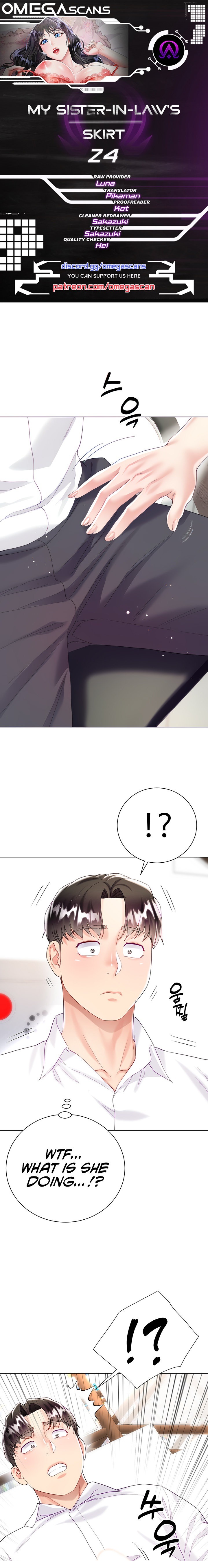 My Sister-in-Law’s Skirt Chapter 24 - Page 1