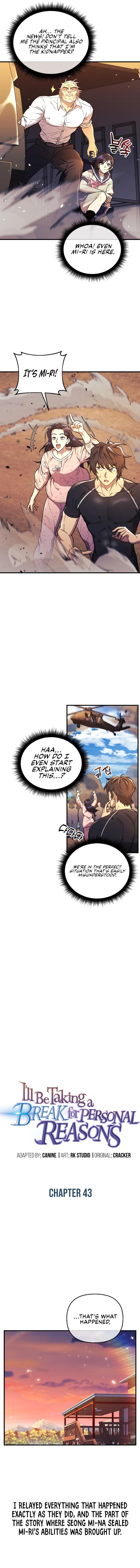 The Creator is on Hiatus Chapter 43 - Page 3