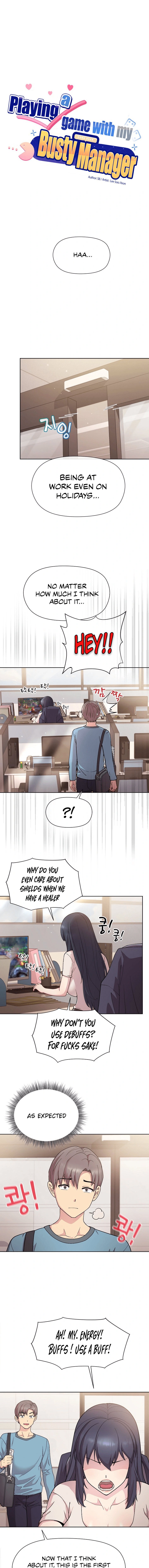 Playing a game with my Busty Manager Chapter 2 - Page 5