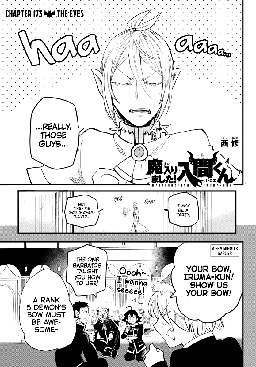 Mairimashita! Iruma-kun Chapter 173 - Page 1