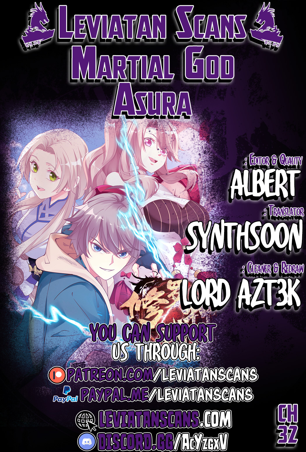 Martial God Asura Chapter 32 - Page 1