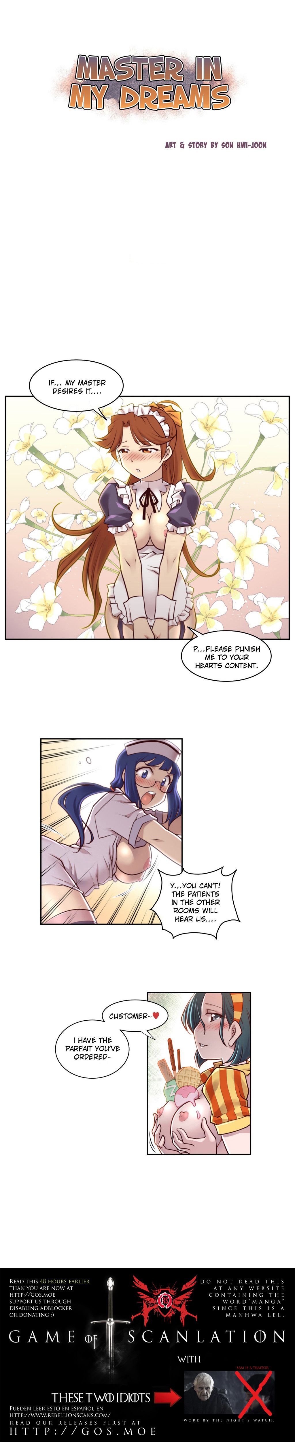 Master in My Dreams Chapter 2 - Page 1